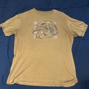 Men's Gold Graphic T-Shirt